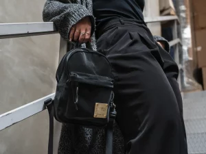 Mini zaino Geolier – Drop Nero